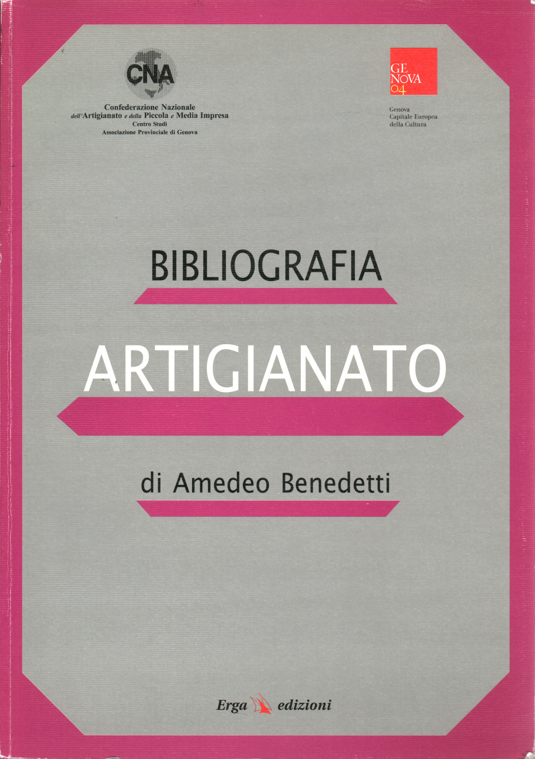 Bibliografia artigianato, s.a.