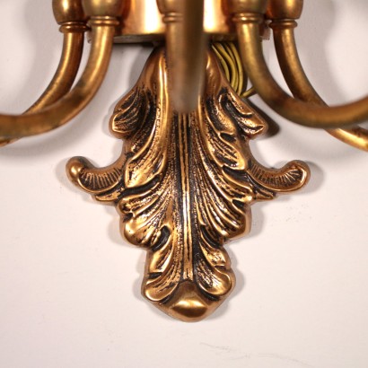 Pair of Sconces with Four Lights Italy First Half of 1900s