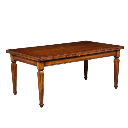 Table with Extensions Neoclassical Style Italy Mid 1900s