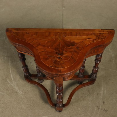 Antique Extendable Games Table Italy 18th Century