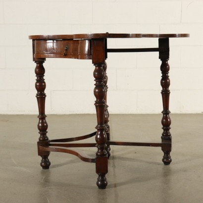 Antique Extendable Games Table Italy 18th Century