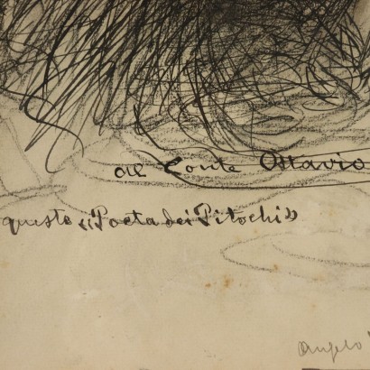 Disegno di Angelo Dall'Oca Bianca-particolare