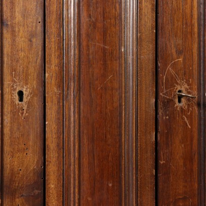 Revival Walnut Cupboard Italy First Half of 1900s