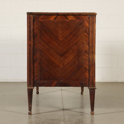 Commode Néoclassic Erable Palissandre Italie Dernier quart '700