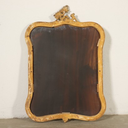 Geschnitzter Vergoldeter Spiegel im Stil Italien 20. Jahrhundert