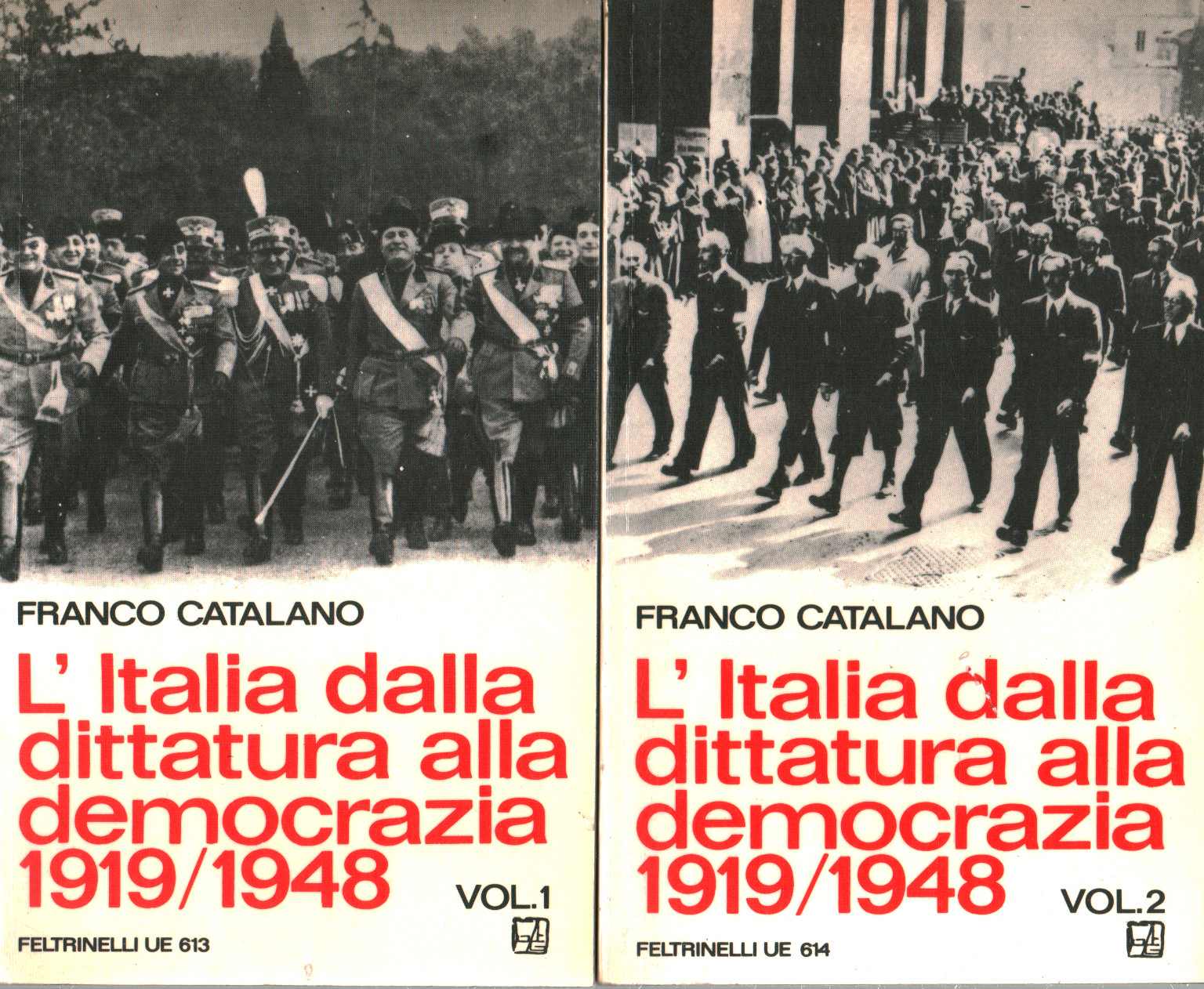 L'Italia dalla dittatura alla democrazia 1919/194, s.a.