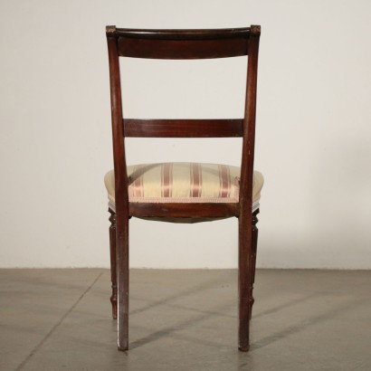 Set of Four Chairs Mahogany England Late 19th Century