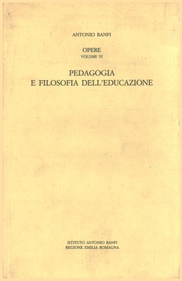 Pedagogia e filosofia dell'educazione