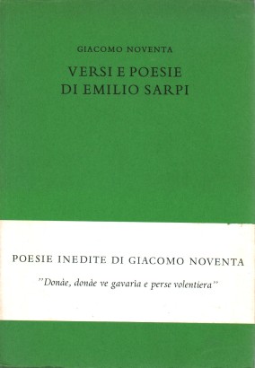 Versi e poesie di Emilio Sarpi