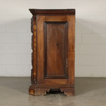 Chest of Drawers Maple Walnut Northern Italy 18th Century