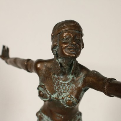 Copie danseuse phénicienne par Demetre H. Chiparus Bronze France '900