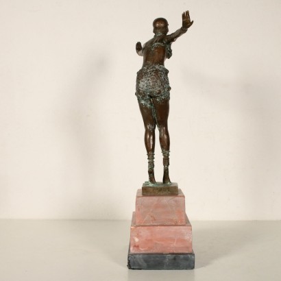 Copie danseuse phénicienne par Demetre H. Chiparus Bronze France '900