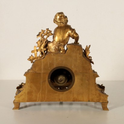 Tischuhr Vergoldete Bronze Frankreich 19. Jahrhundert