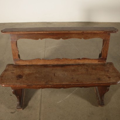 Bench Assembled with Antique Woods Italy 20th Century