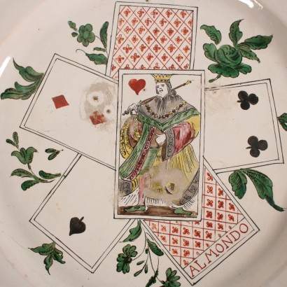 Pair of Decorative Plates Ceramic Italy Early 20th Century