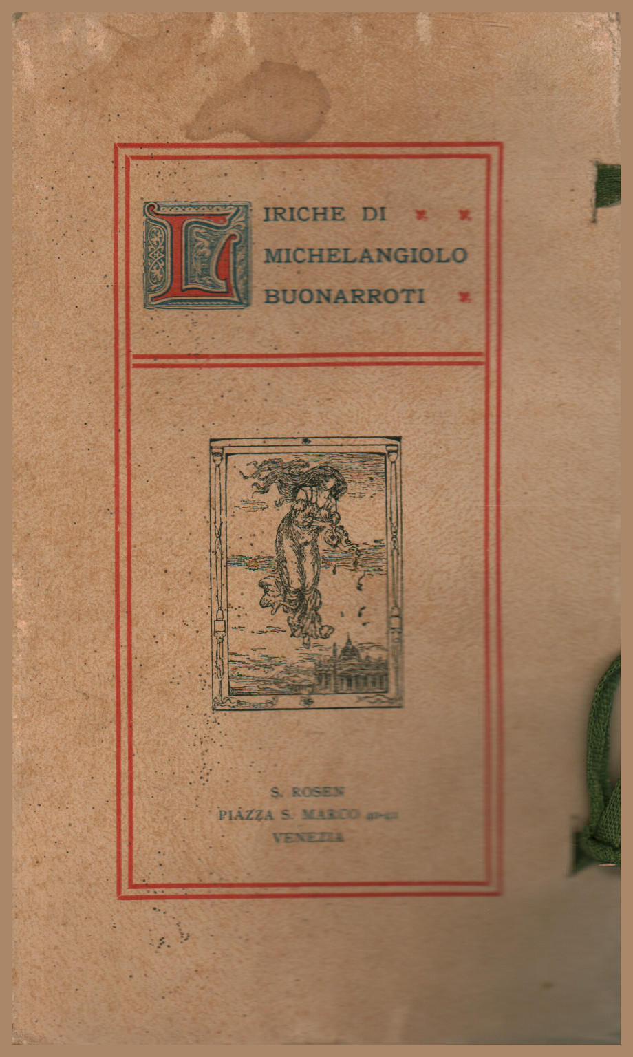 Liriche di Michelangiolo Buonarroti, s.a.