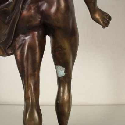 Apollo Gott der Sonne Bronzeskulptur Italien 20. Jahrhundert
