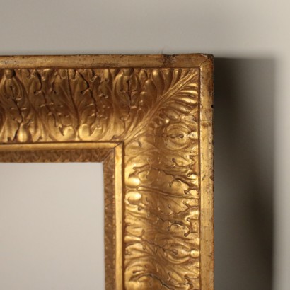 Refined Gilded Carved Frame Italy Late 18th Century