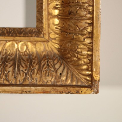 Refined Gilded Carved Frame Italy Late 18th Century