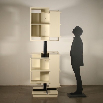 Modular Bookcase by Claudio Salocchi Vintage Design Italy 1960s-1970s