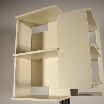 Modular Bookcase by Claudio Salocchi Vintage Design Italy 1960s-1970s