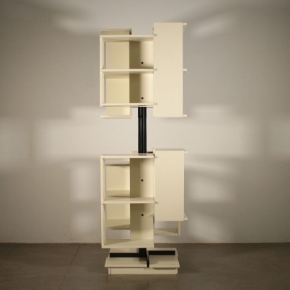 Modular Bookcase by Claudio Salocchi Vintage Design Italy 1960s-1970s