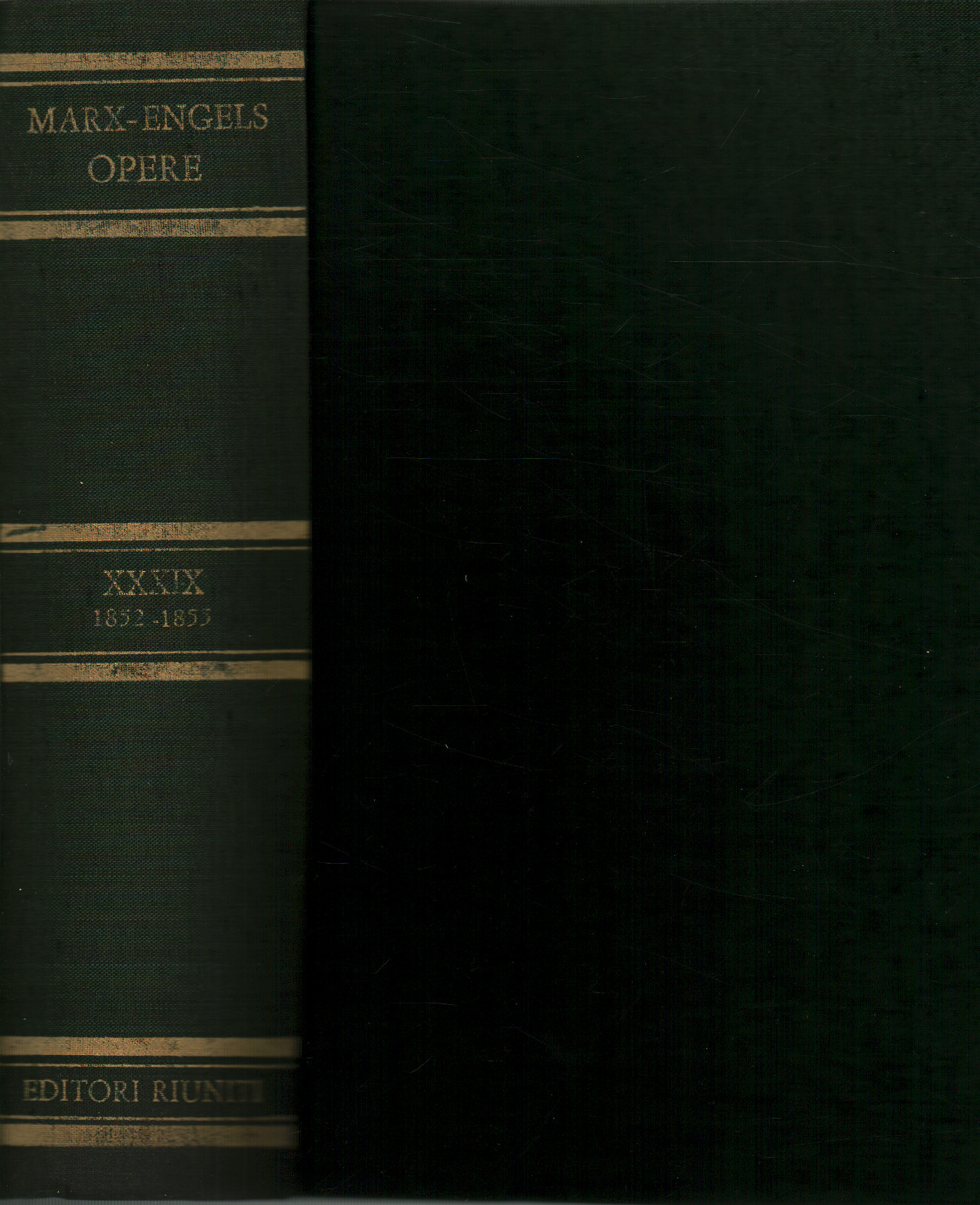 Opere XXXIX. Lettere 1852-1855, s.a.