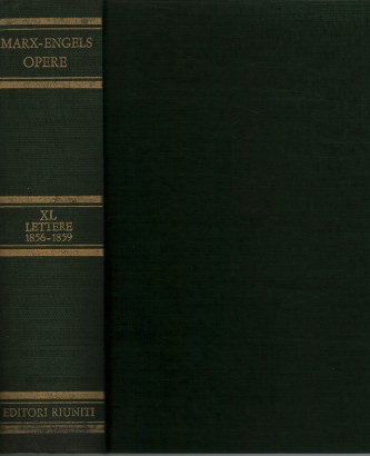 Opere XL. Lettere 1856-1859