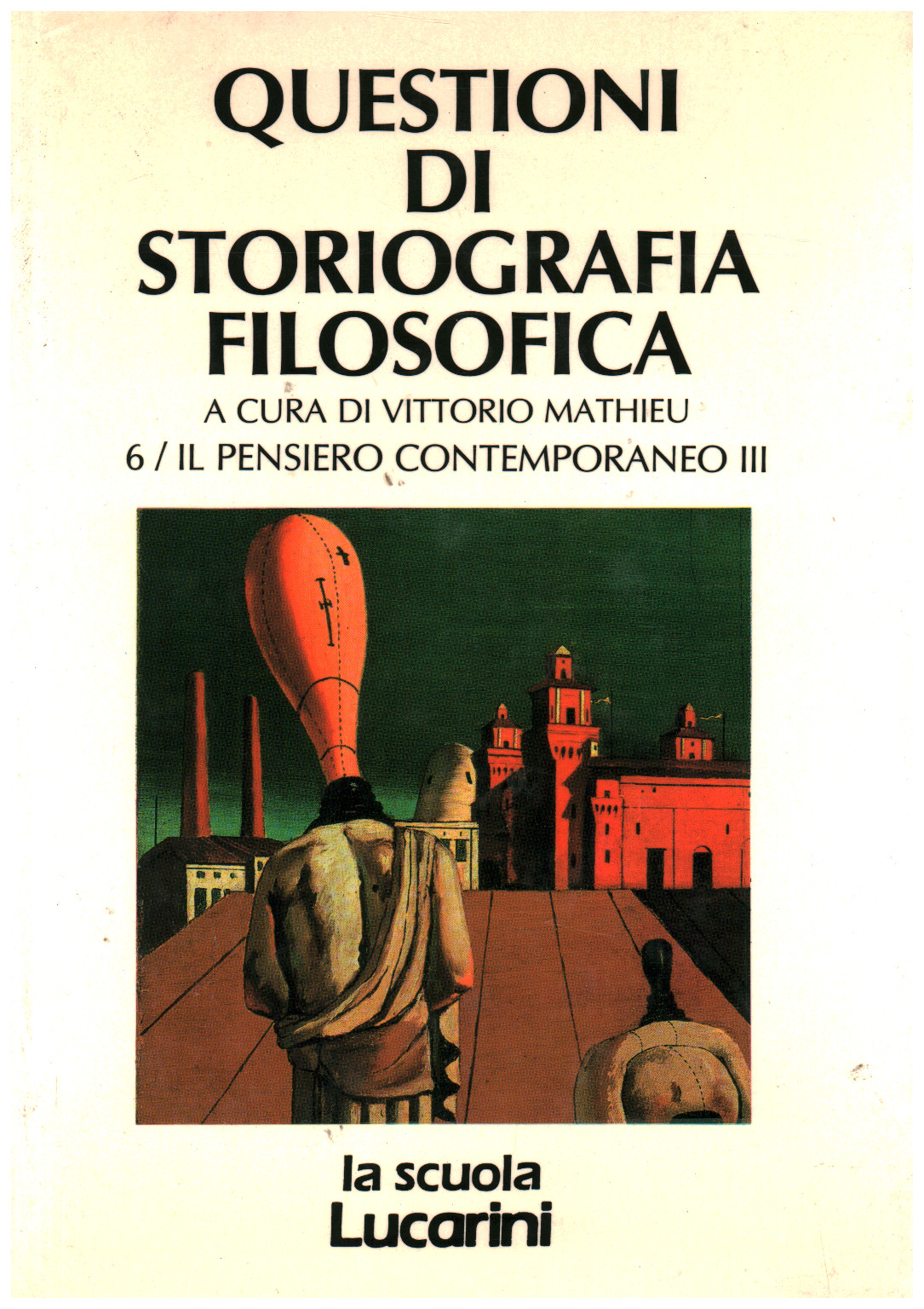 Cuestiones de historiografía y el pensamiento filosófico c, s.una.