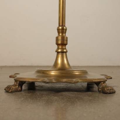 Oil Lamp on Base with Tools Italy First Half of 1900s