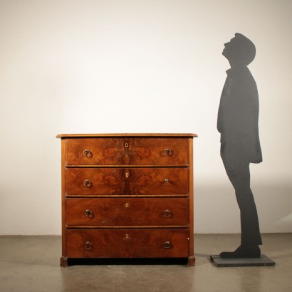 Chest of Drawers Walnut Northern Europe 19th Century