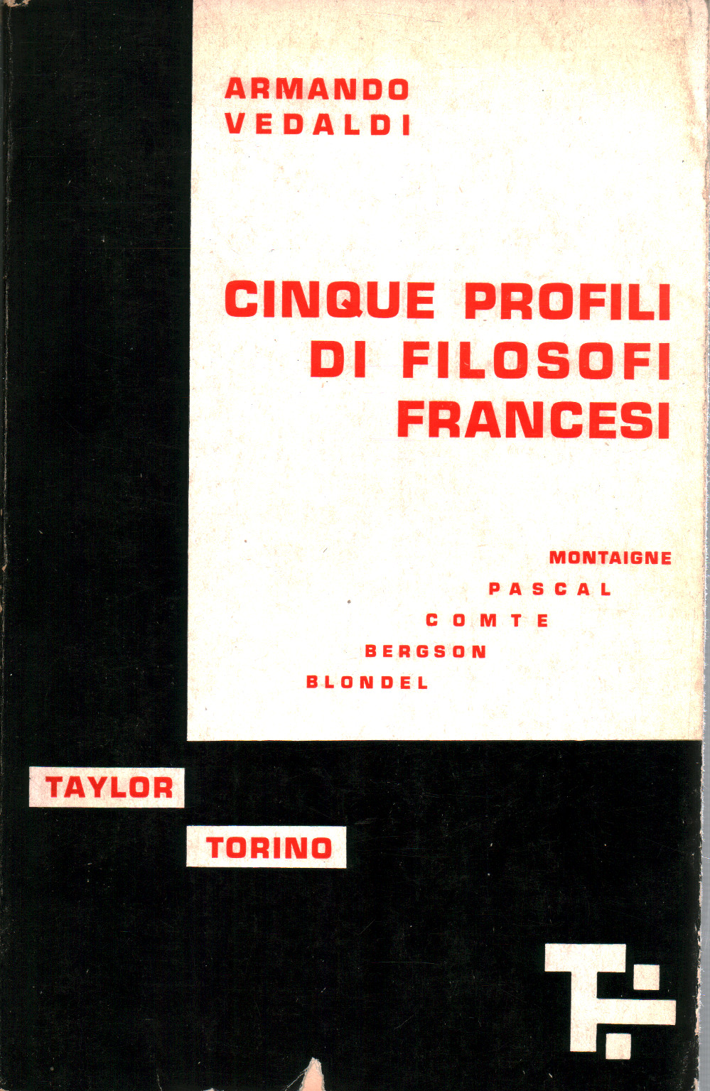 Cinque profili di filosofi francesi, s.a.