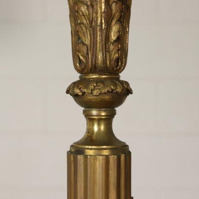 Floor Lamp Brass Italy First Half of the 20th Century