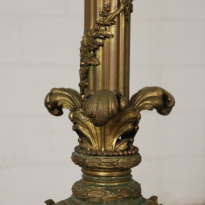 Floor Lamp Brass Italy First Half of the 20th Century