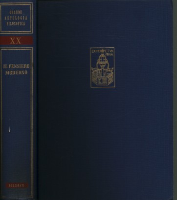 Grande antologia filosofica Vol. XX