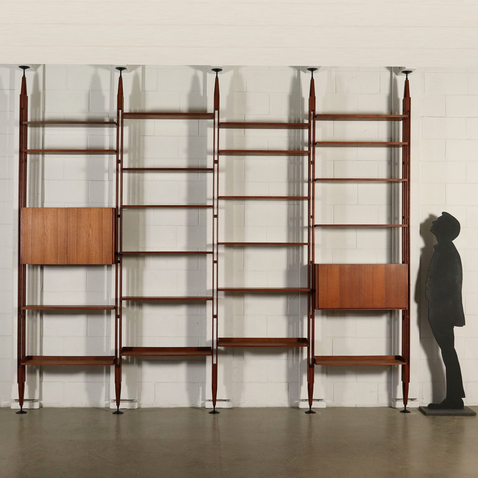 Floor To Ceiling Bookcase By Franco Albini Vintage Design