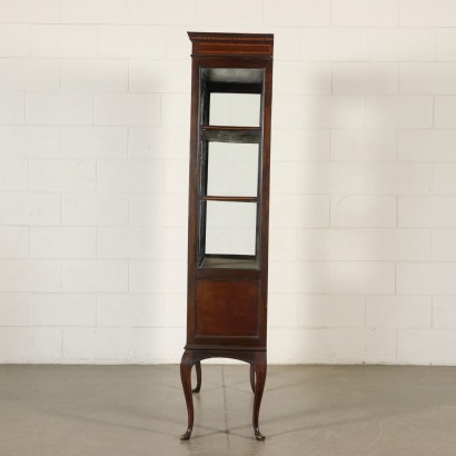 English Display Cabinet Mahogany Early 1900s