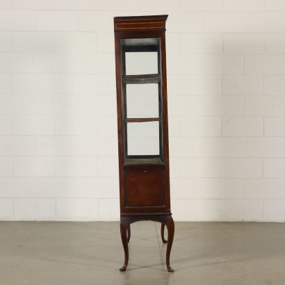 English Display Cabinet Mahogany Early 1900s