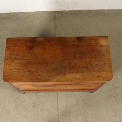 Chest of Drawers Solid Walnut Italy Early 1800s