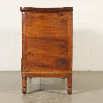 Chest of Drawers Solid Walnut Italy Early 1800s