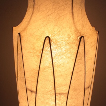 Floor Lamp Cocoon Metal Vintage Italy 1960s-1970s