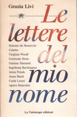 Le lettere del mio nome