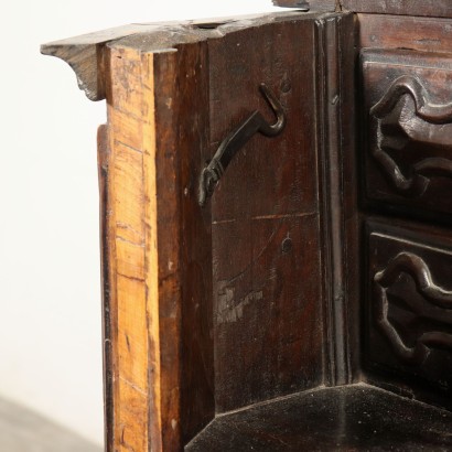 Large Carved Chest of Drawers Walnut Italy Early 18th Century