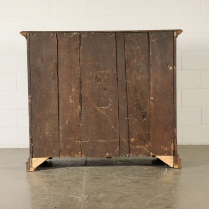 Large Carved Chest of Drawers Walnut Italy Early 18th Century