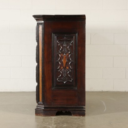 Large Carved Chest of Drawers Walnut Italy Early 18th Century