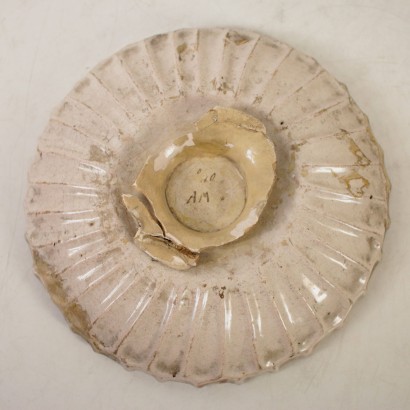 Ceramic Plate with Decorations 16th Century