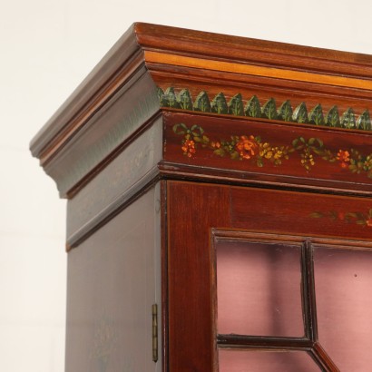 Bureau Bookcase with Drop-leaf Mahogany England 19th Century