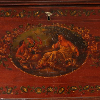 Bureau Bookcase with Drop-leaf Mahogany England 19th Century