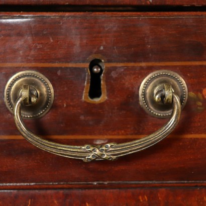 Bureau Bookcase with Drop-leaf Mahogany England 19th Century