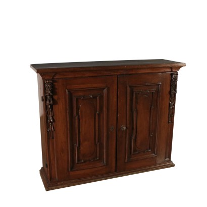 Walnut Cupboard Manufactured in Italy 18th and 20th Century